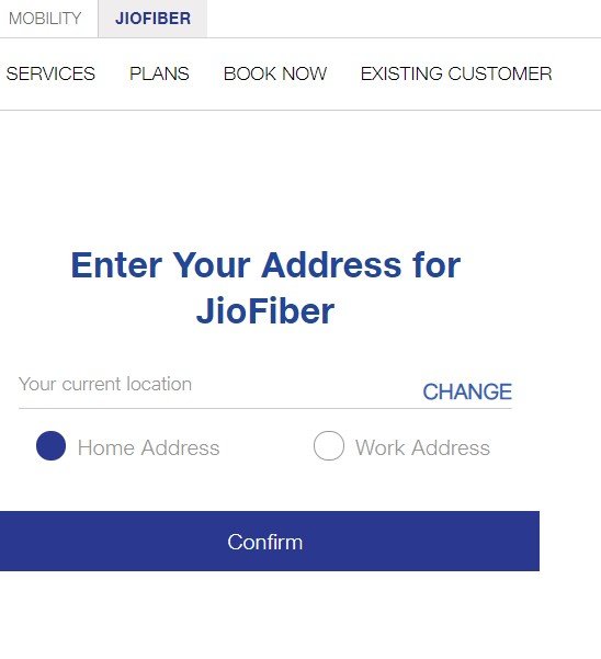 jiofiber registration
