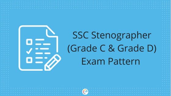 ssc stenographer exam pattern