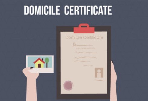 Domicile Certificate Registration