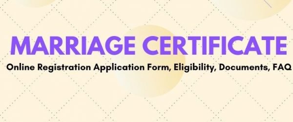 igrsup – Marriage Certificate Registration Form, Eligibility, Fee