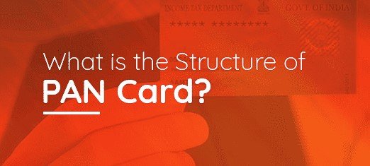 structure of a PAN Card