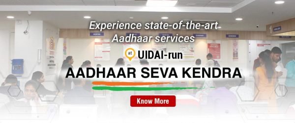 UIDAI Aadhaar Card: Aadhar Seva Kendra Services List