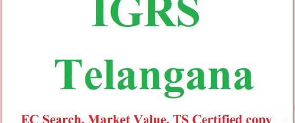 [Apply Online] IGRS Telangana Encumbrance Certificate