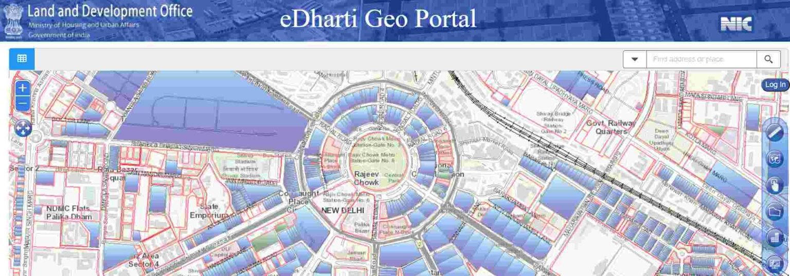 e-Dharti Geo Portal
