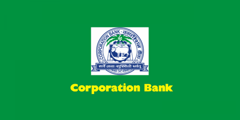 Corporation Bank ATM Card Activation