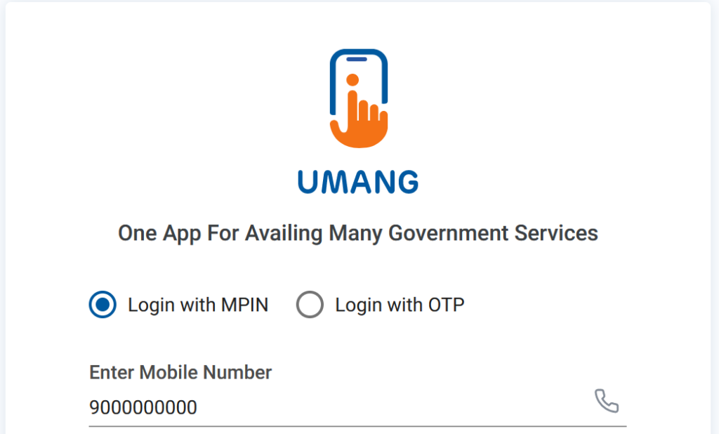 Umang app covid certificate