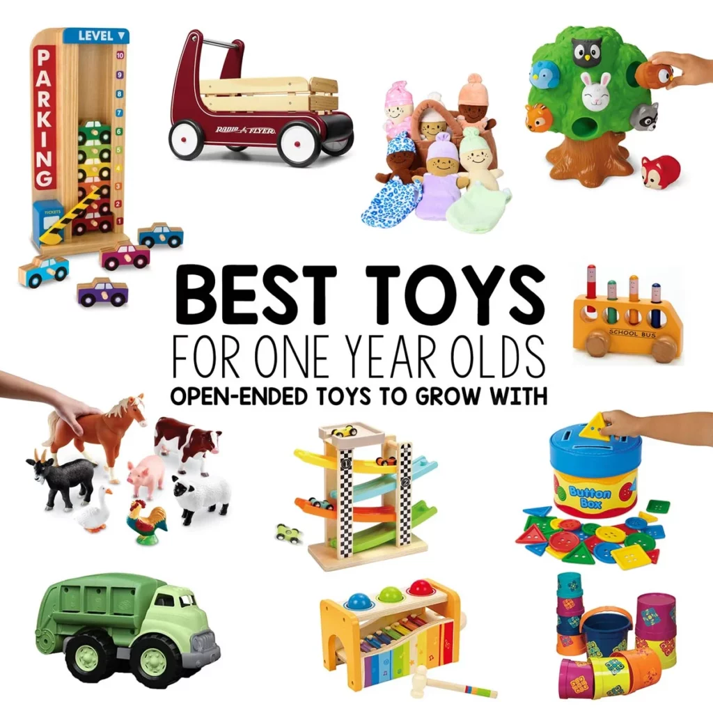 एक साल के लड़के के लिए खिलौने