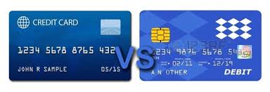 क्रेडिट कार्ड और डेबिट कार्ड में अंतर
