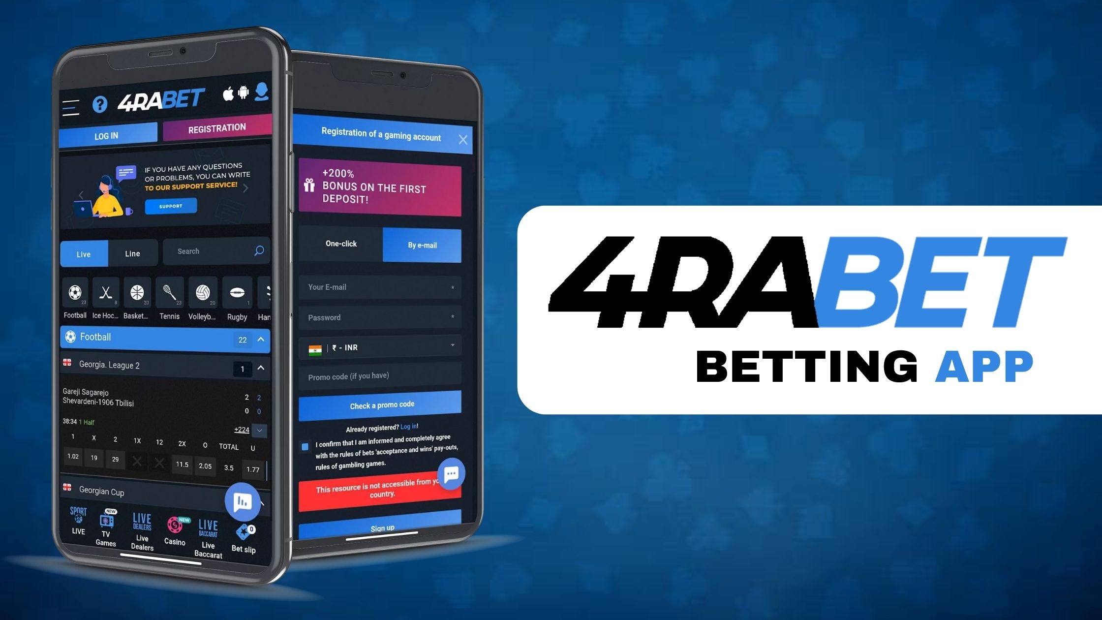 4Rabet (Online Betting App)