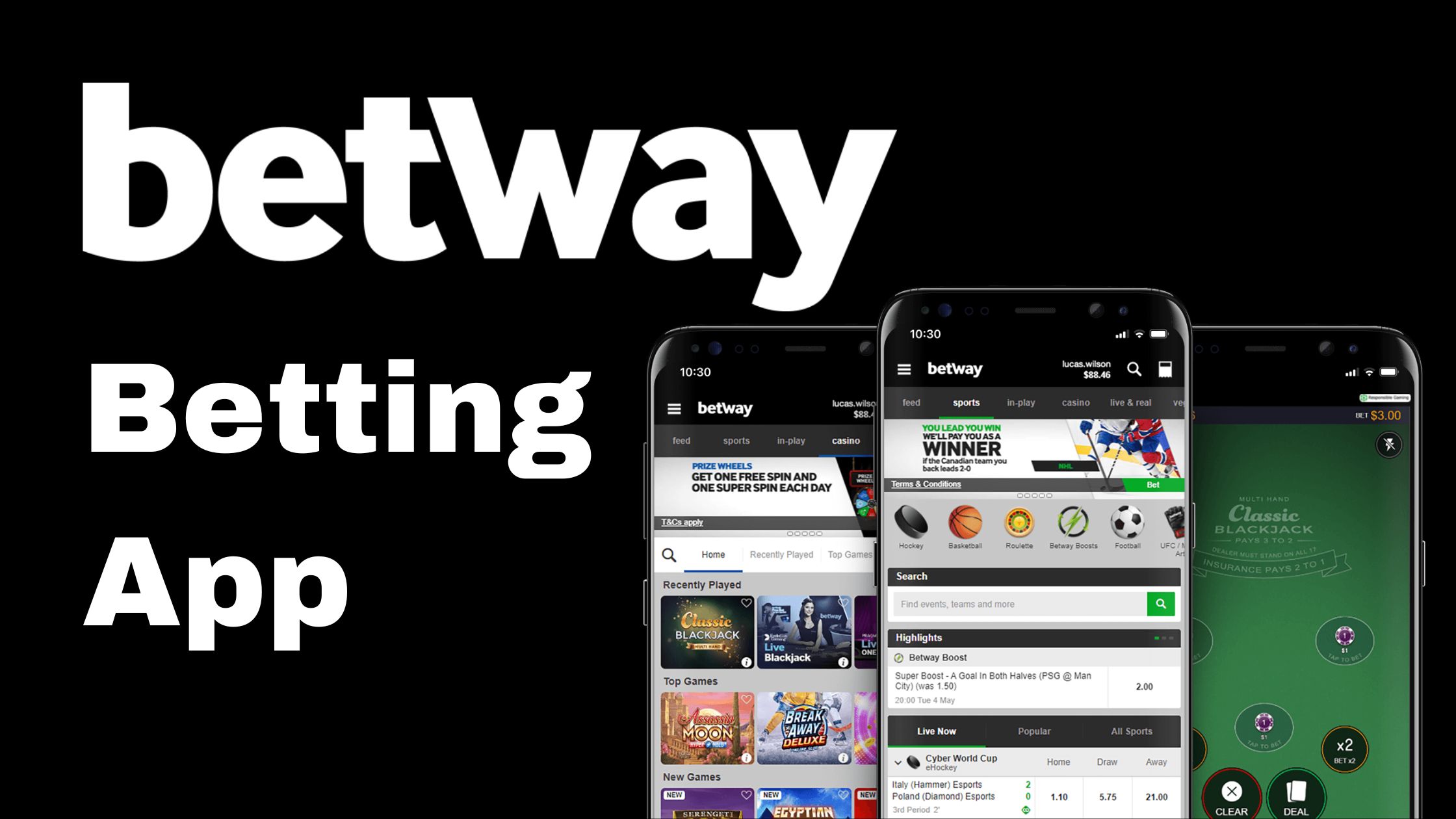 BetWay (Online Betting App)
