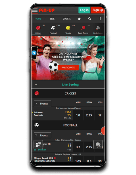 Pin Up (Football Betting App)