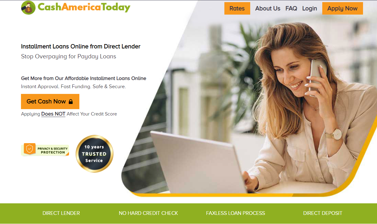 $500 Loan With Direct Lender No Credit check , Instant Money