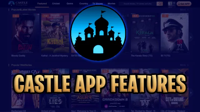Castle App के Features
