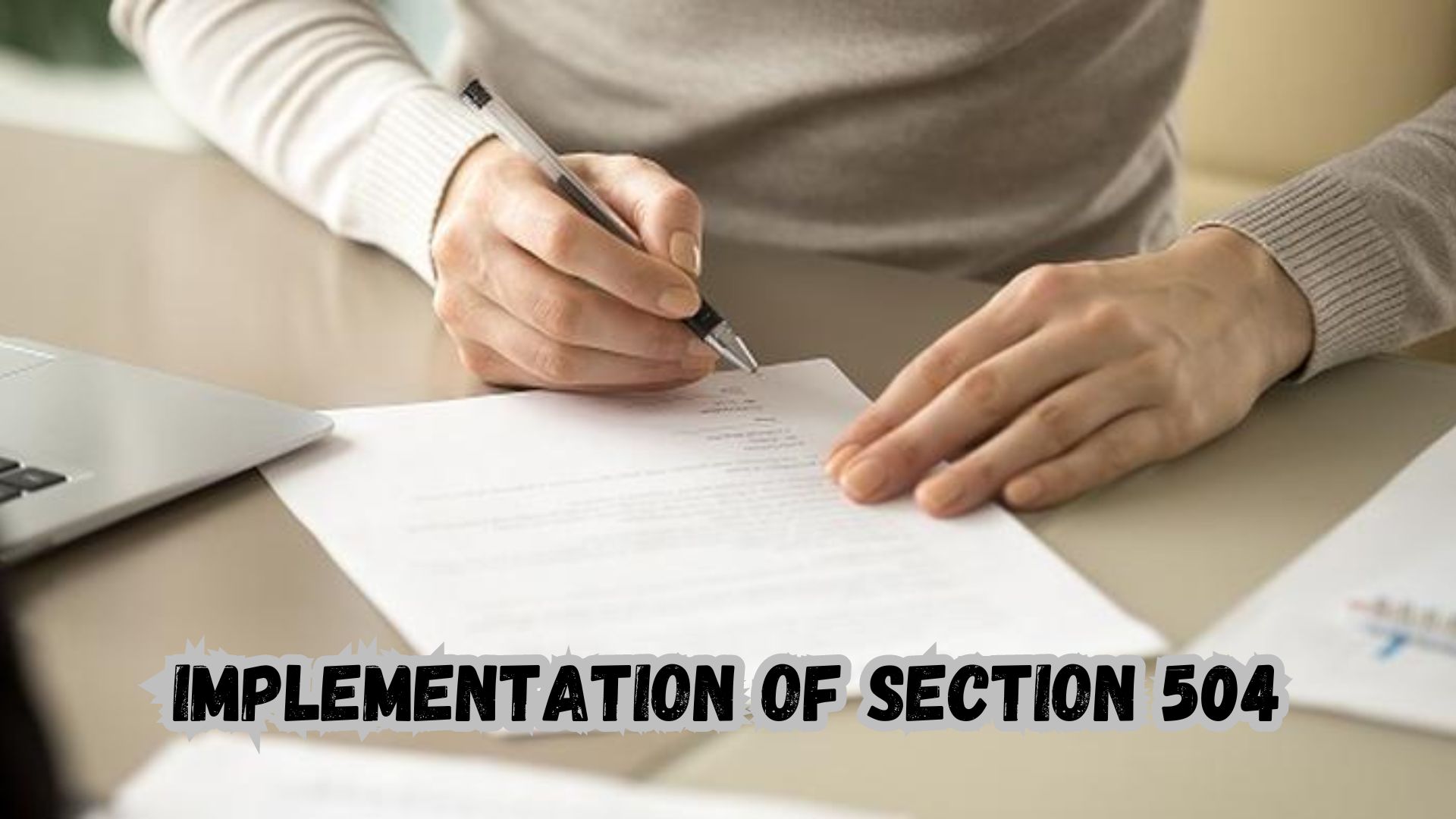 Implementation of Section 504.