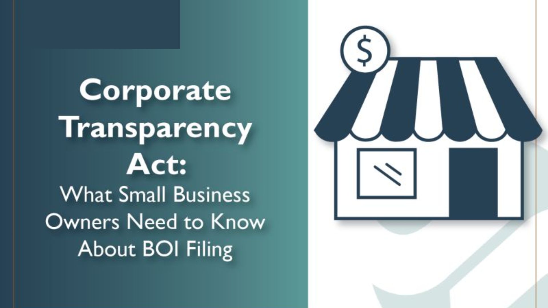 Understanding the Corporate Transparency Act.