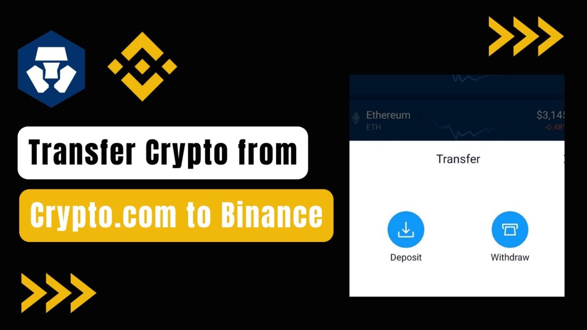 How to Transfer from Crypto.com to Binance