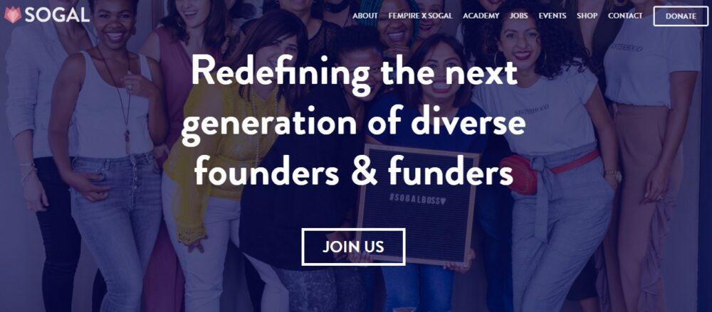 sogal foundation homepage