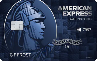 American Express Blue Cash Preferred Card.