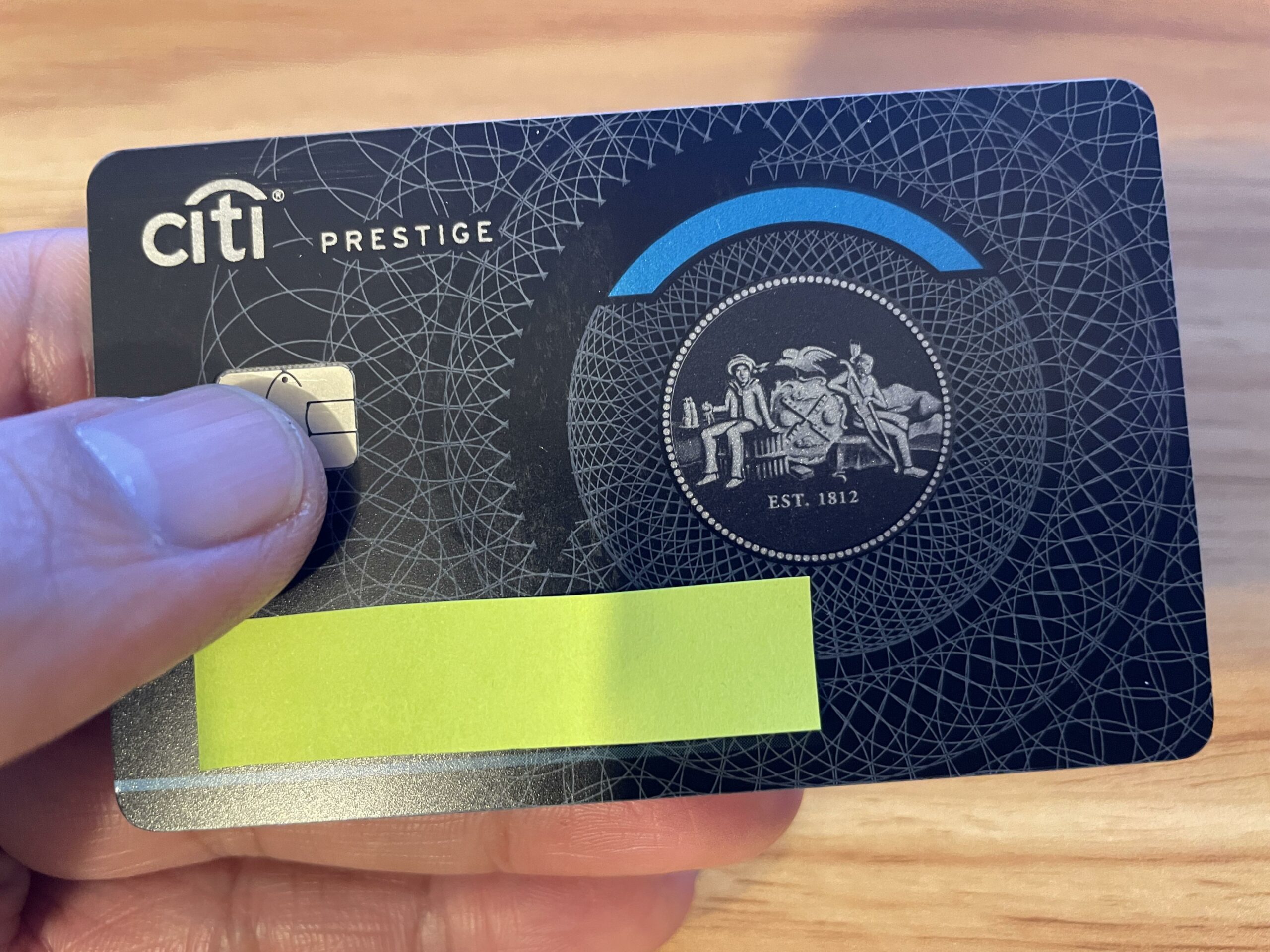 Citi Prestige Credit Card.
