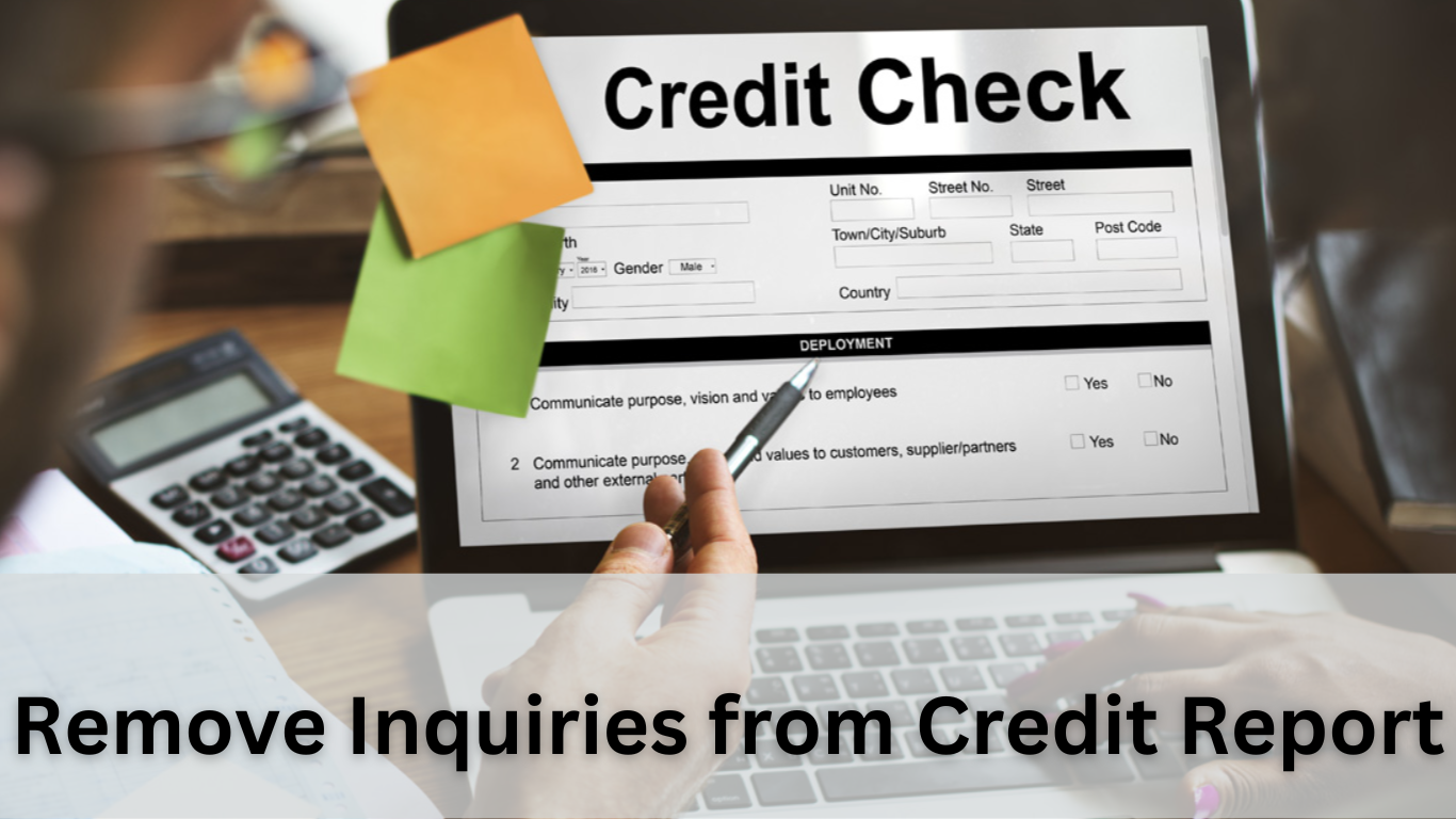 Remove Inquiries from Credit Report