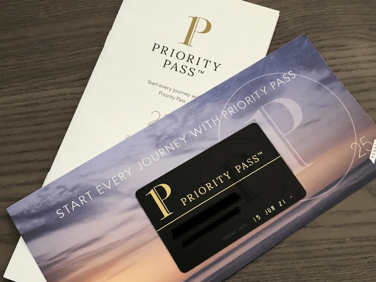 Obtaining a Priority Pass Membership.