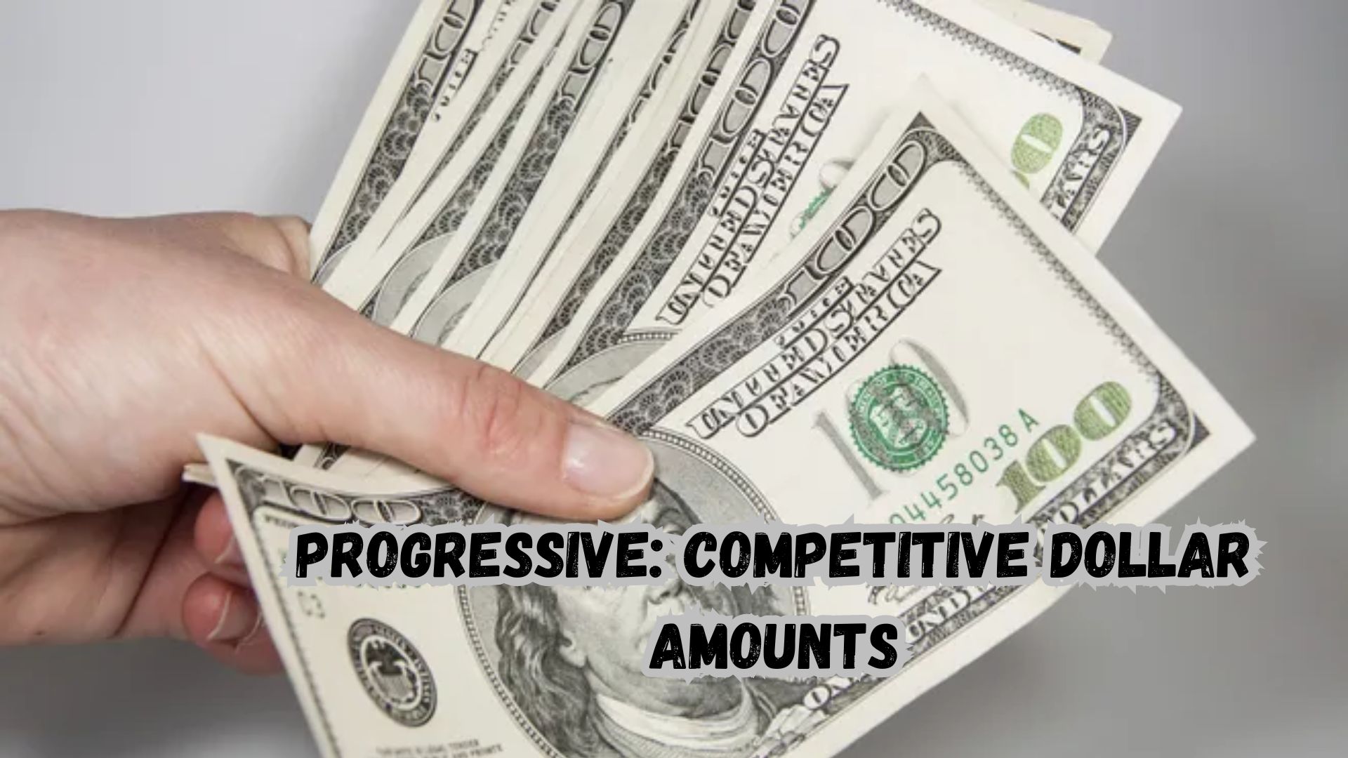 Progressive Competitive Dollar Amounts.