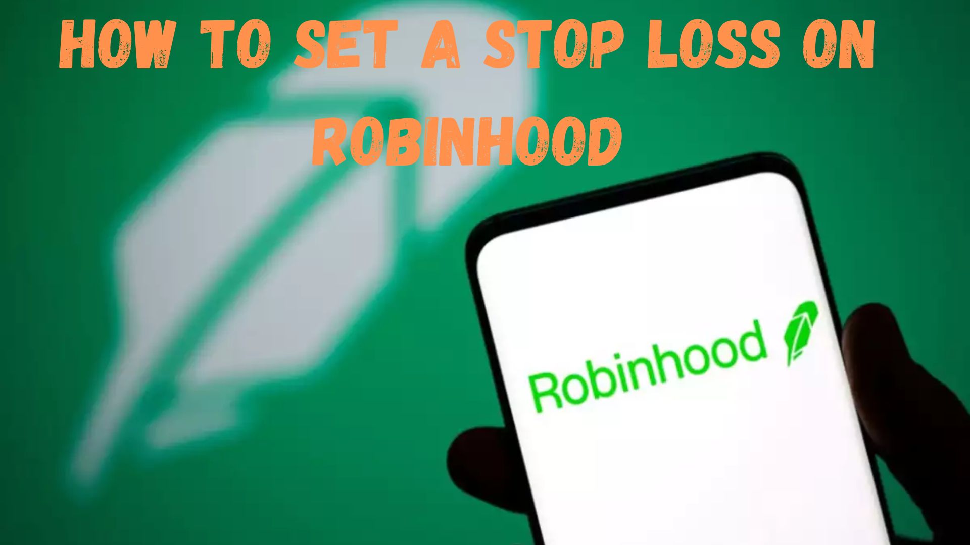 how to set stop loss on robinhood