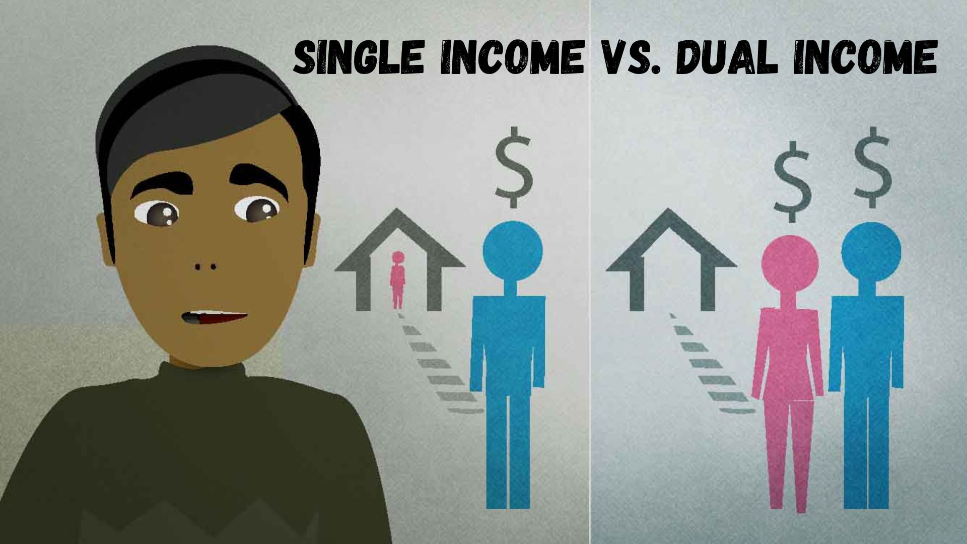 Single Income vs. Dual Income.