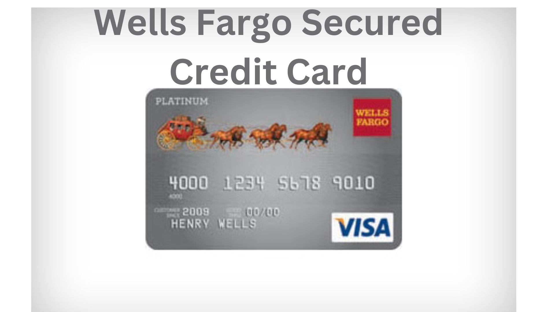 Wells Fargo Secured Credit Card