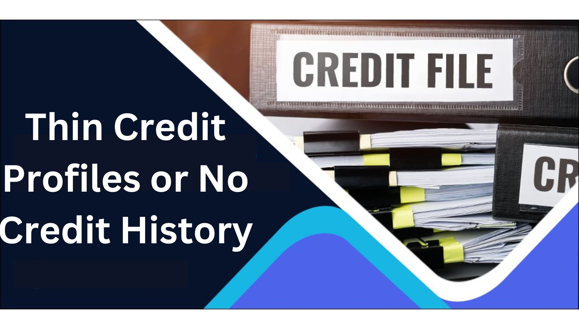 Thin Credit Profiles or No Credit History