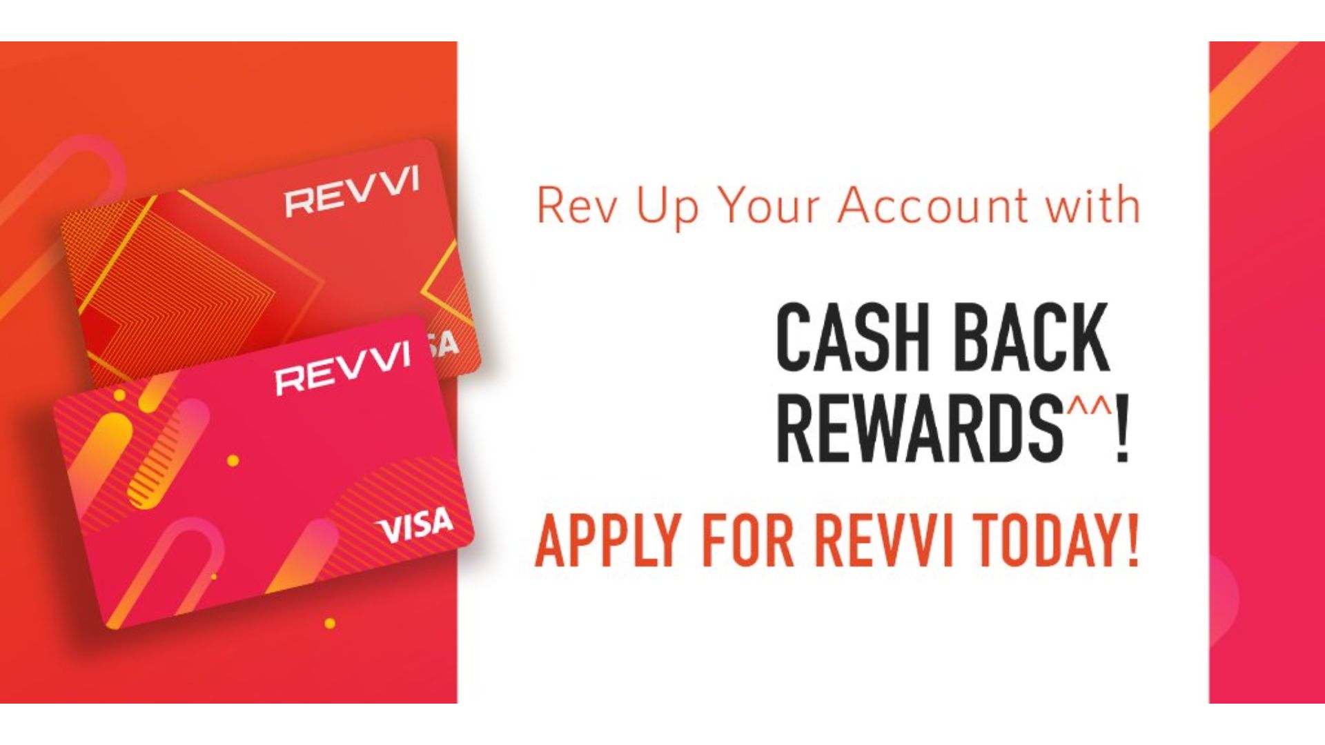 Earn Cash Back Rewards with Revvi Credit Card