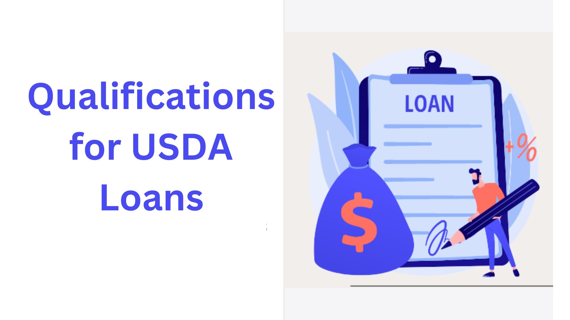 Qualifications for USDA Loans