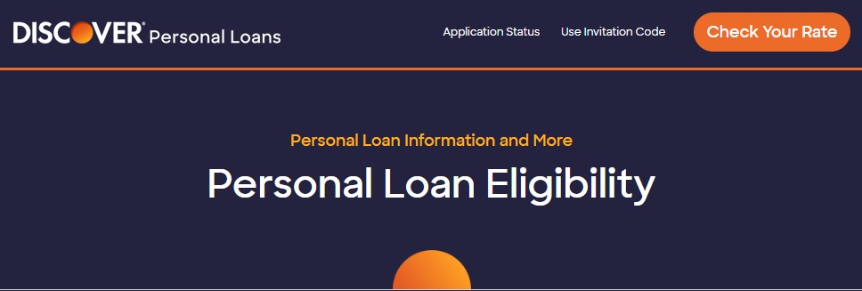 discover personal loans eligibility