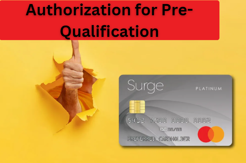 Authorization for Pre-Qualification