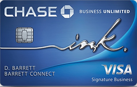 Chase Ink Unlimited Business Card