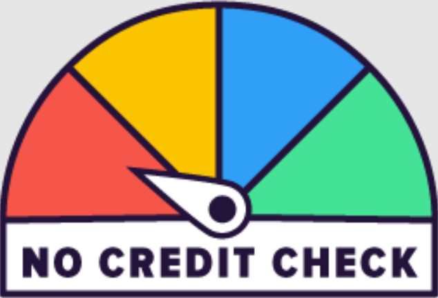 No Credit Check or Security Deposit