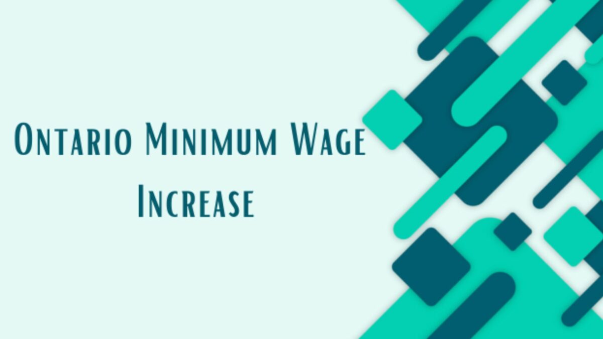 ontario minimum wage